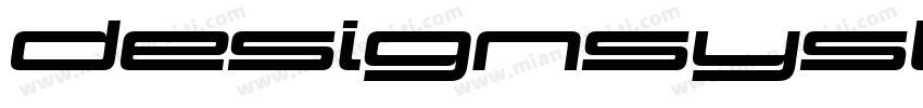 designsystem 900i字体转换